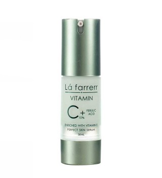 سرم ویتامین سی 10درصد ضد پیری و روشن کننده پوست لافارر LAFARRERR 30ml